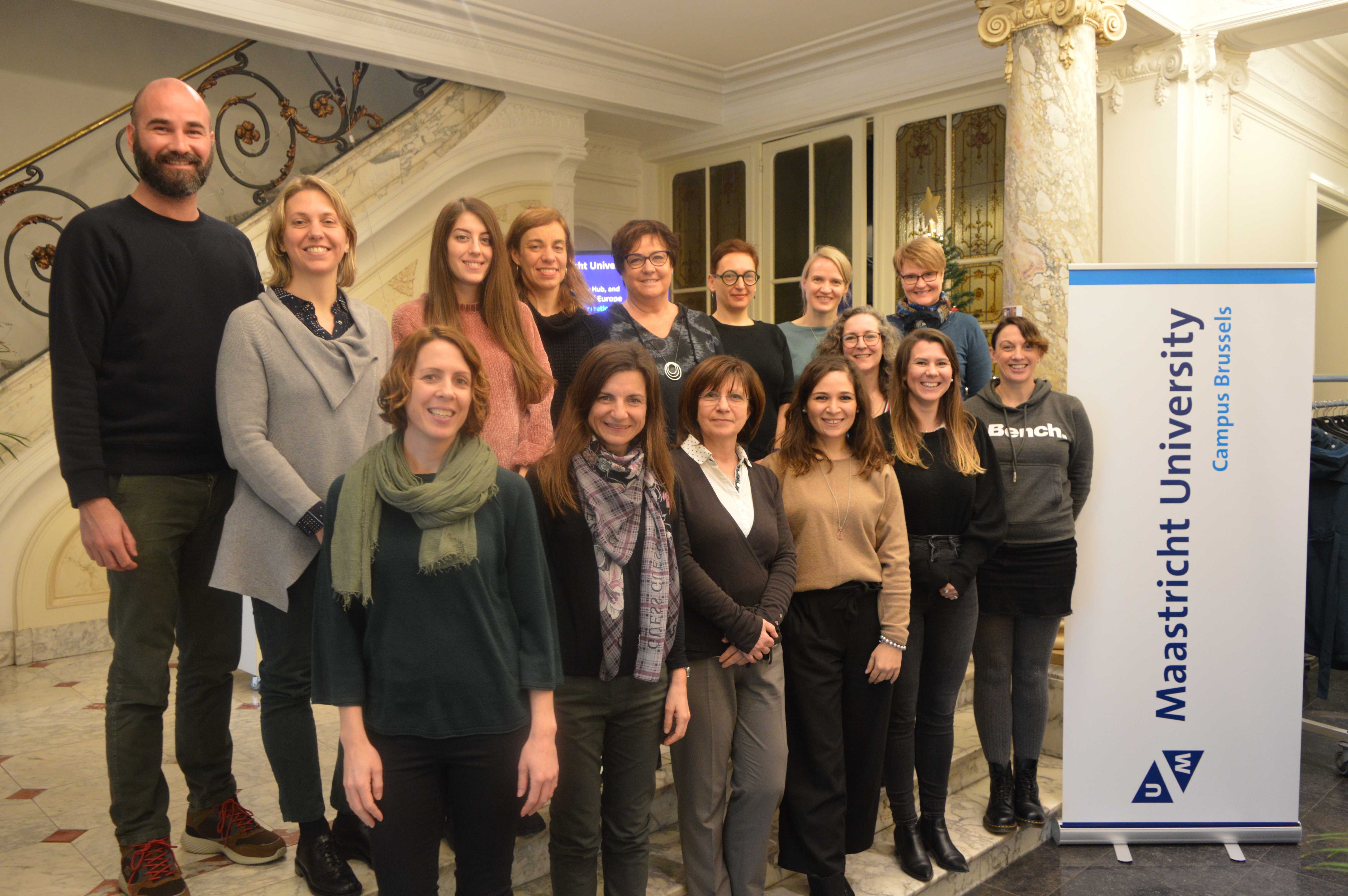 Billede af TAEC-projektpartnere til møde i Bruxelles