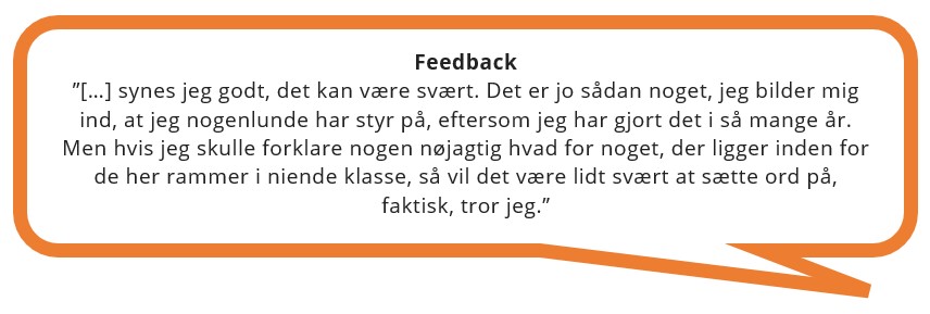 feedback