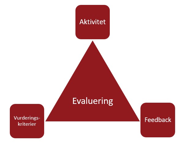 Figur: Tre elementer af sproglig evaluering